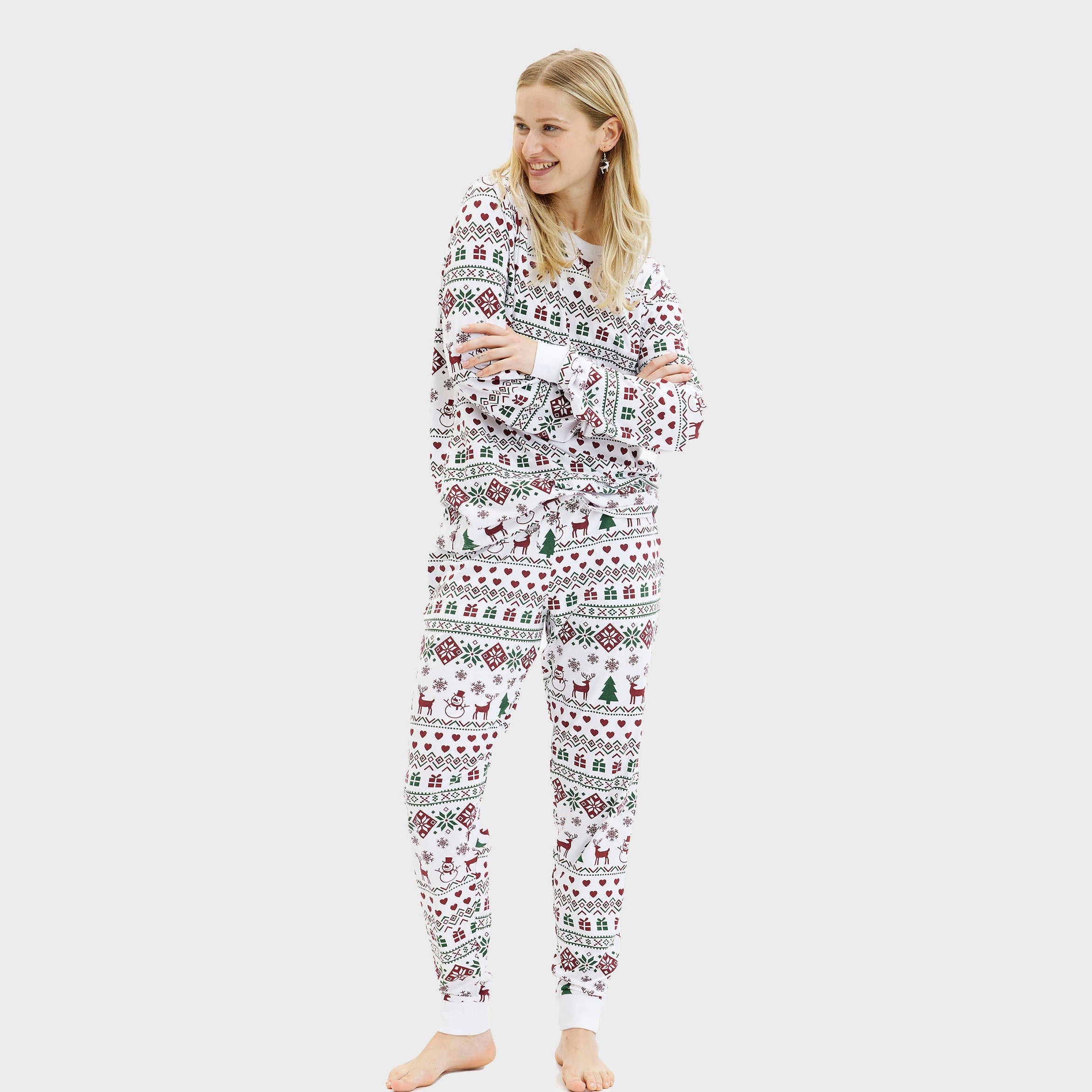 De vredige Kerstpyjama - Damen.